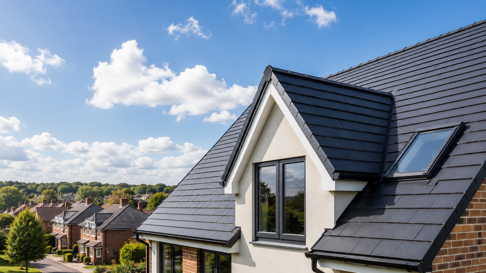 Brigg home with premium tiled roof